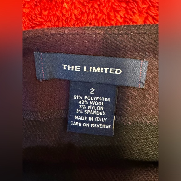 The Limited Vintage Women’s Wool Skirt Size 2 - Picture 6 of 10